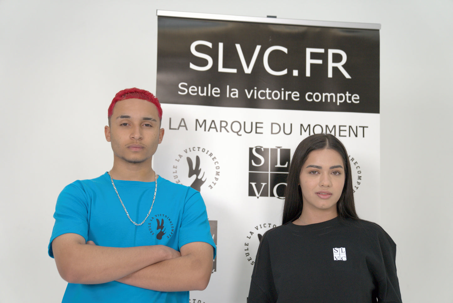 Ensemble tee-shirt et short tendance SLVC (Bleu Ciel)