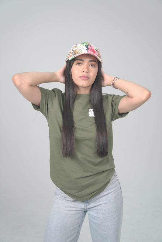 Casquette SLVC FLORAL (Logo Rond)