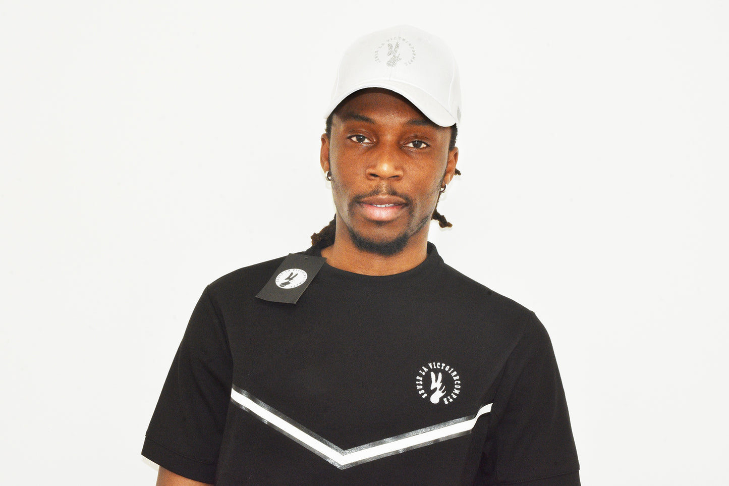 Ensemble SLVC BLACK STREET AUTHENTIK noir avec logo en broderie