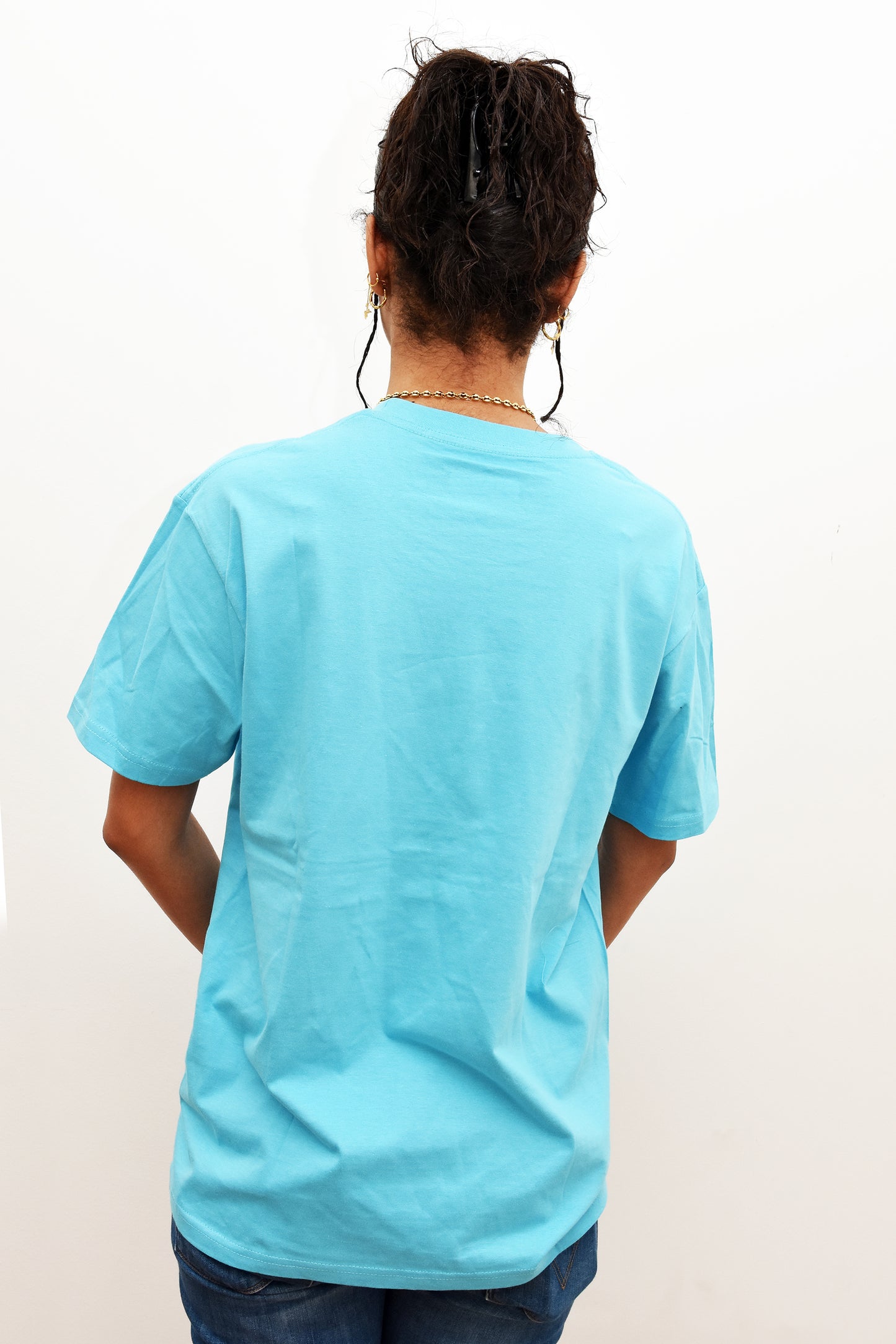 Tee-shirt SLVC GREAT texte blanc