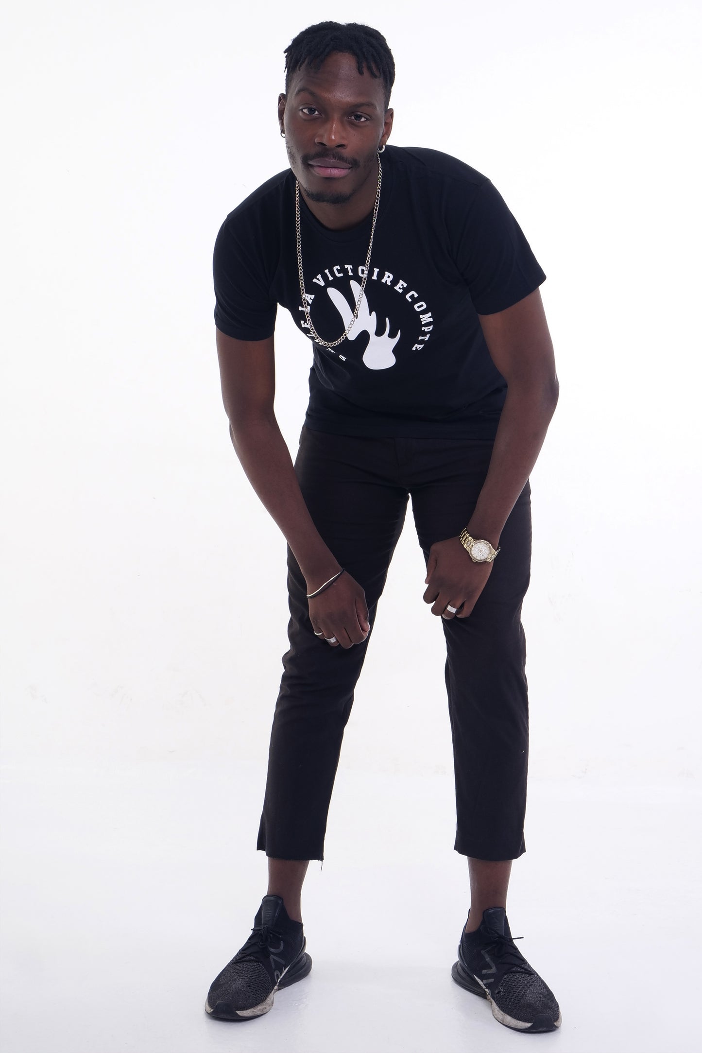 Tee-shirt SLVC AUTHENTIK BLACK (Unisex)