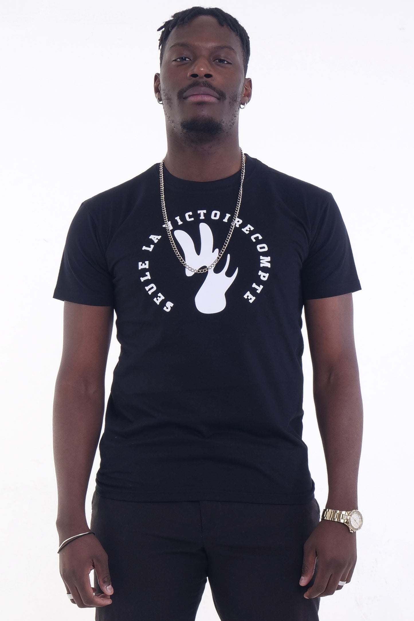 Tee-shirt SLVC AUTHENTIK BLACK (Unisex)