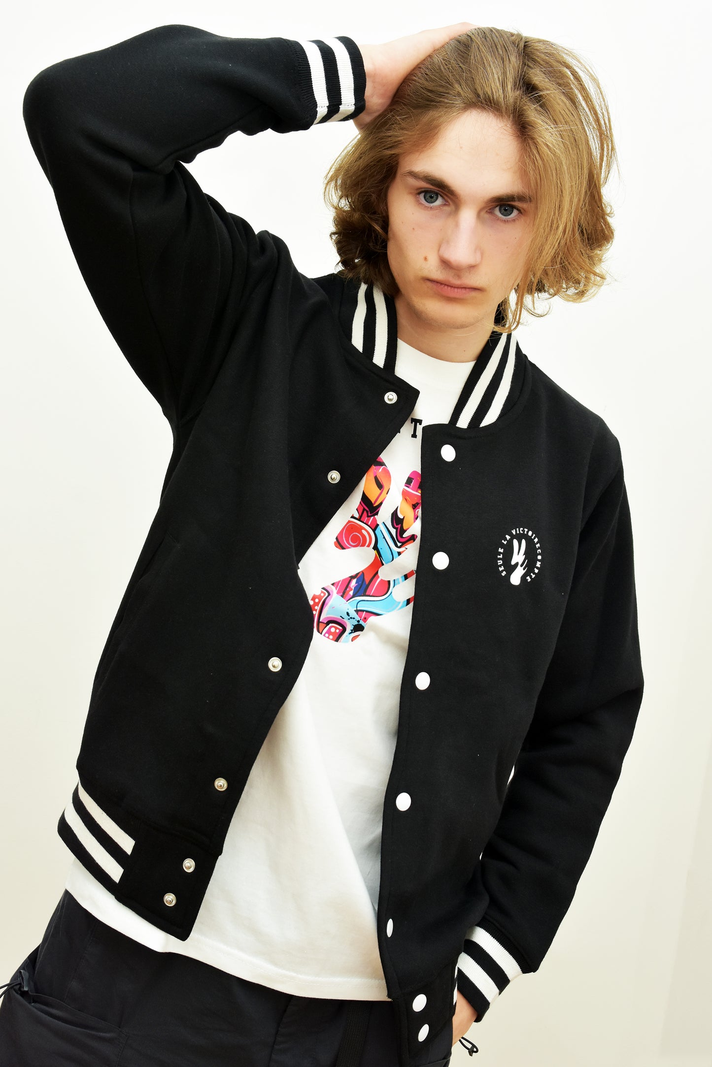 Teddy SLVC AUTHENTIK Homme petit logo rond (UNISEX)