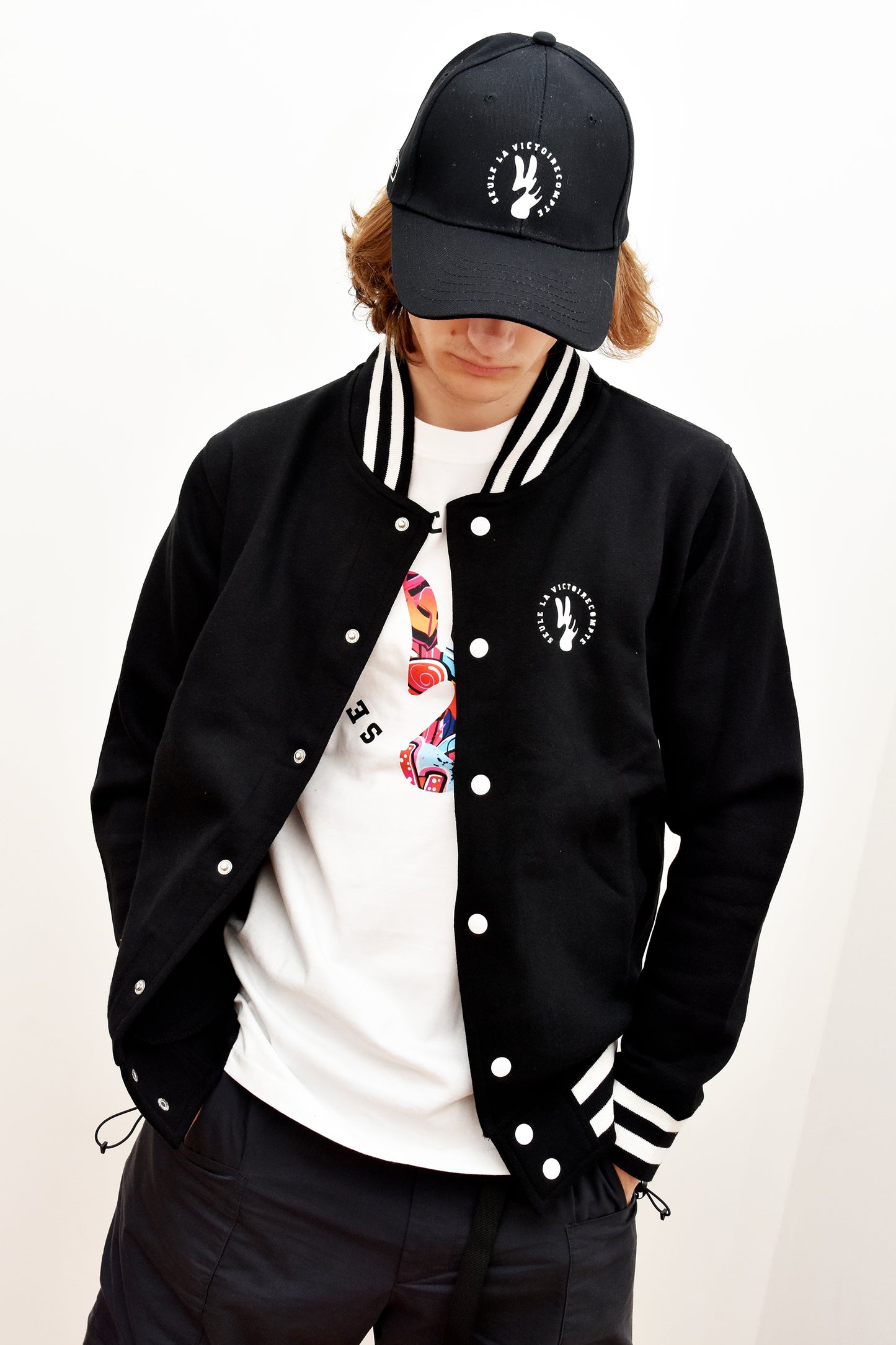 Teddy SLVC AUTHENTIK Homme petit logo rond (UNISEX)