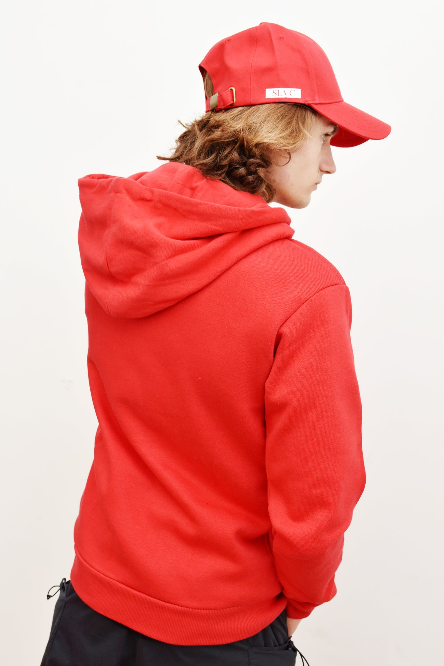 Sweat Shirt à capuche SLVC KYOTO grand logo rond (BIO) UNISEX