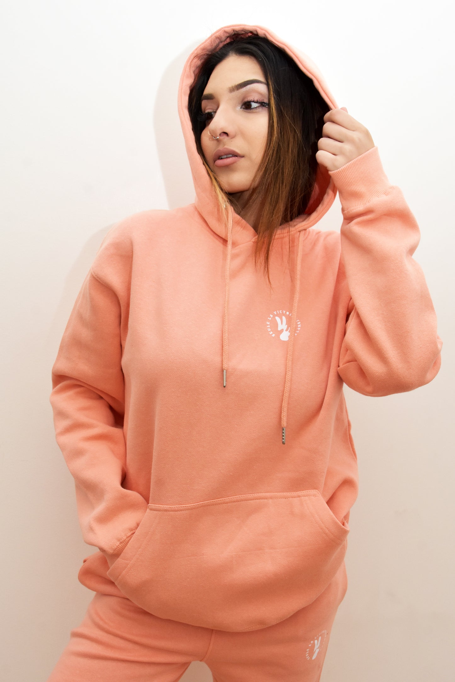 Jogging ensemble femme SLVC ATLANTA AUTHENTIK grand logo rond blanc (Unisex)