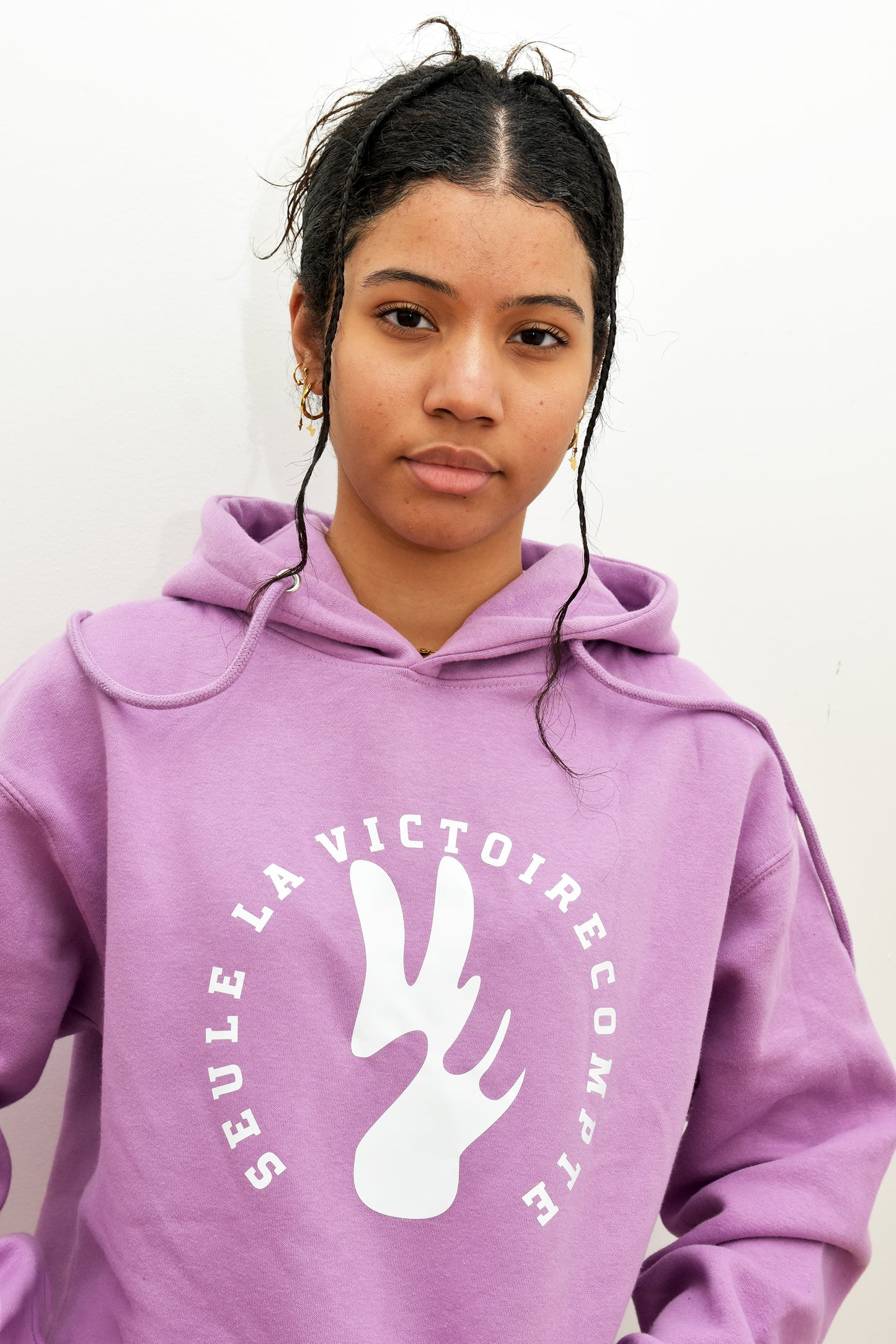 Sweat Shirt à capuche SLVC KIEV grand logo rond (UNISEX)
