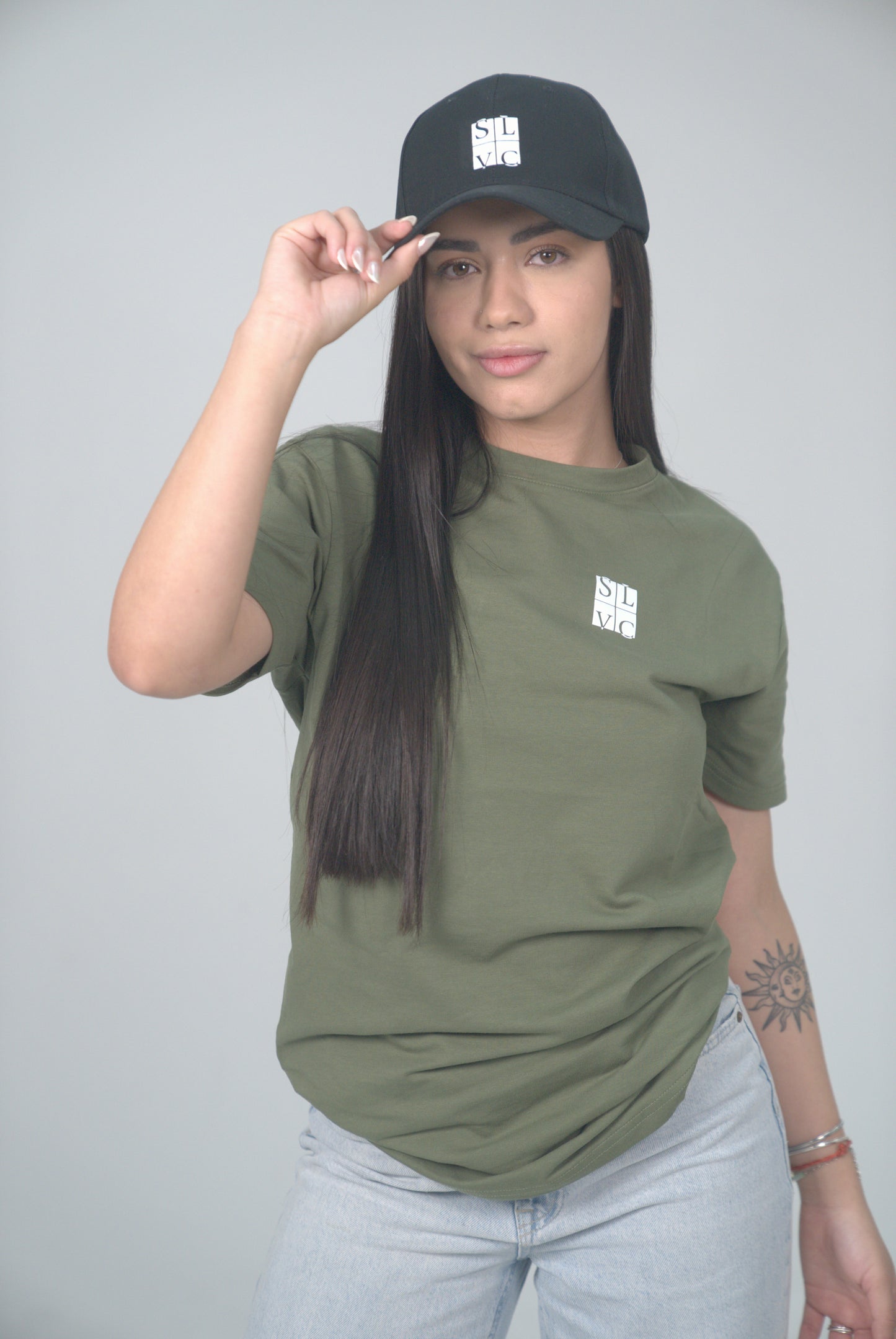 Casquette visière BASIC SLVC BLACK