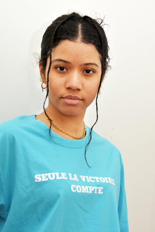 Tee-shirt SLVC GREAT texte blanc