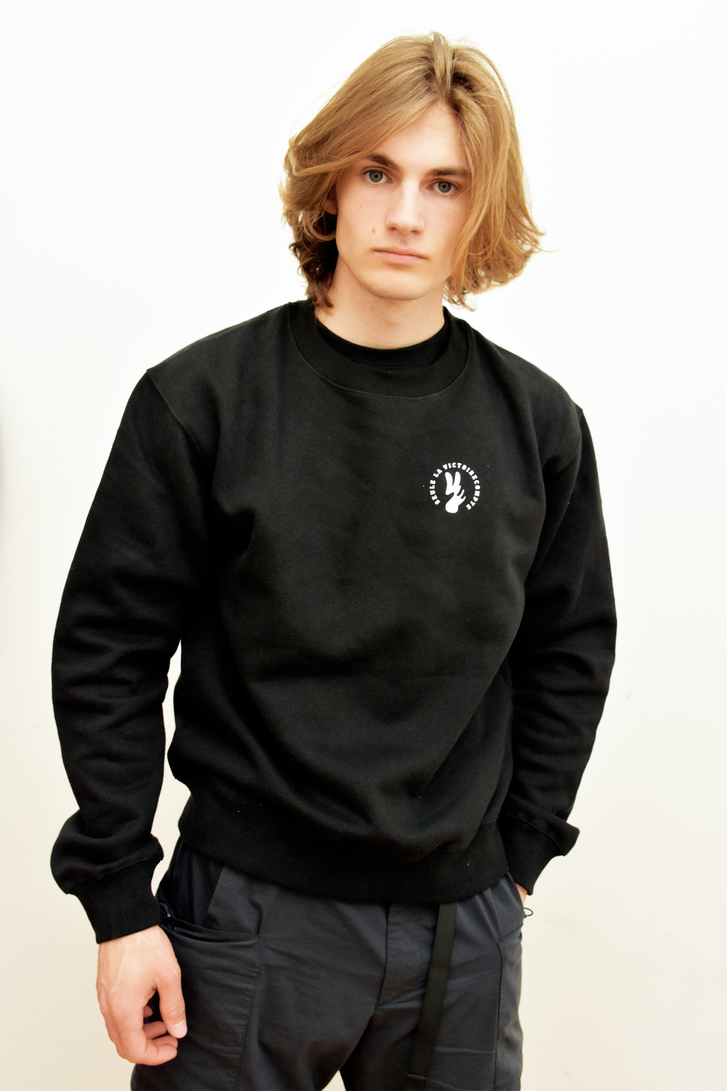 Sweat SLVC NEW YORK BORDEAUX petit logo blanc (Unisex)